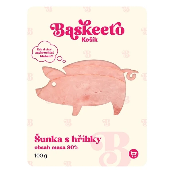 Baskeeto Šunka s hříbky