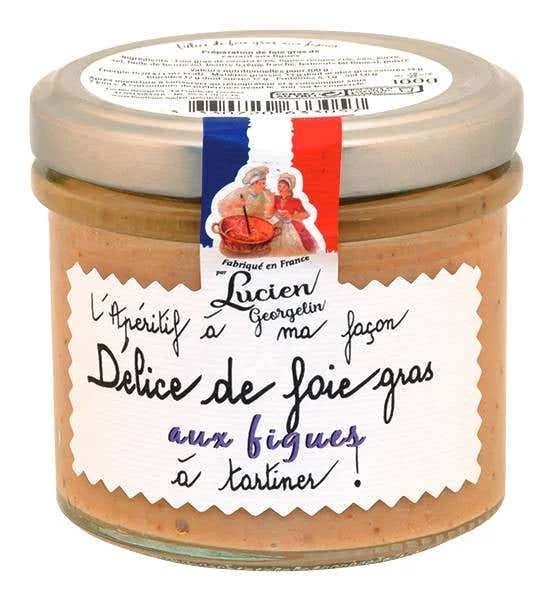 Lucien Georgelin Foie gras s fíky