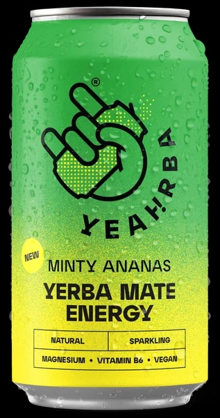Yeahrba Mate energy Minty Ananas