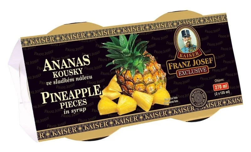 Franz Josef Kaiser Ananas kousky