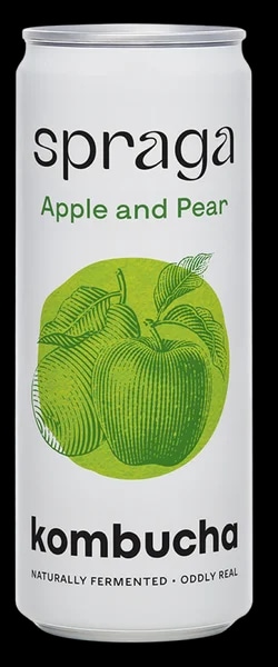 Spraga BIO Kombucha Apple & Pear plech