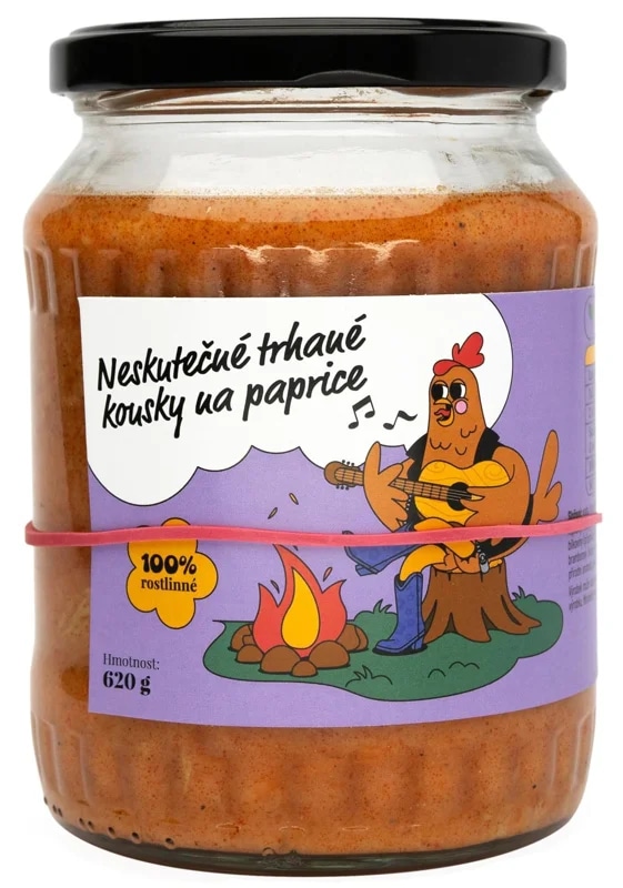 Bezmasna Neskutečné trhané kousky na paprice