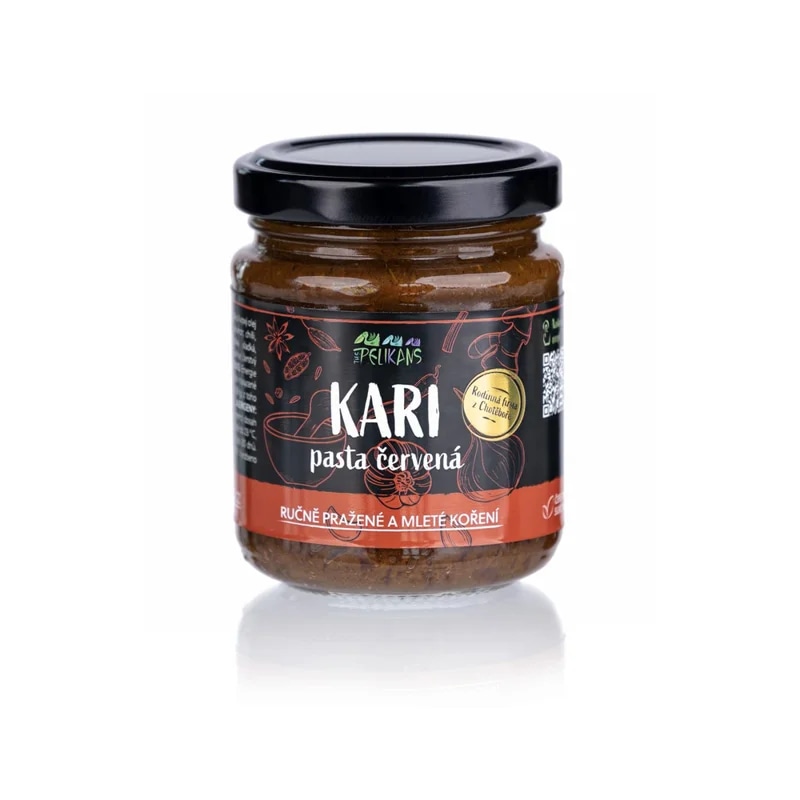 The Pelikans Kari pasta – červená