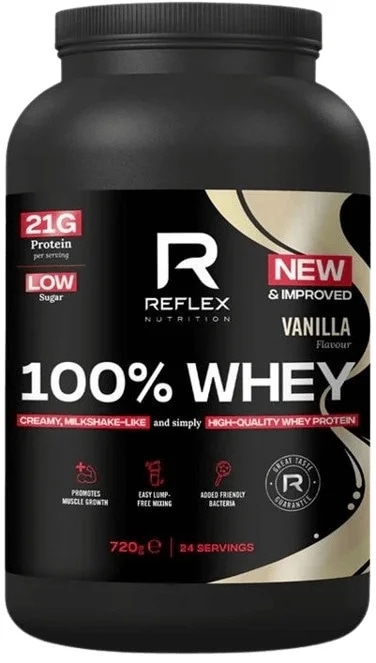 Reflex 100% Whey Protein NEW - jahoda/malina
