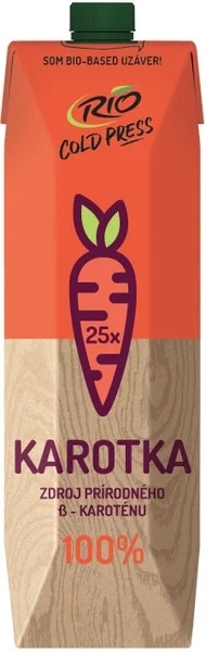 Rio Cold Press Šťáva z karotky 100% čerstvá
