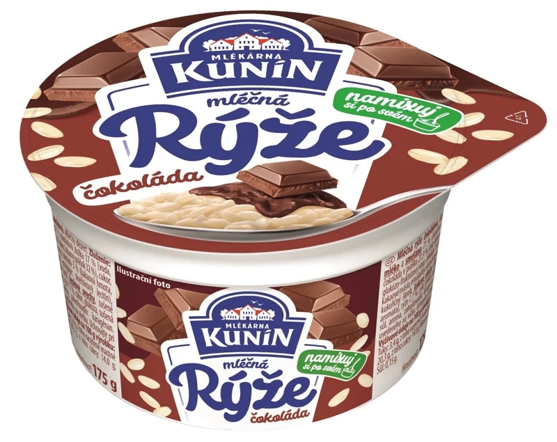 Mlékárna Kunín Mléčná rýže čokoláda