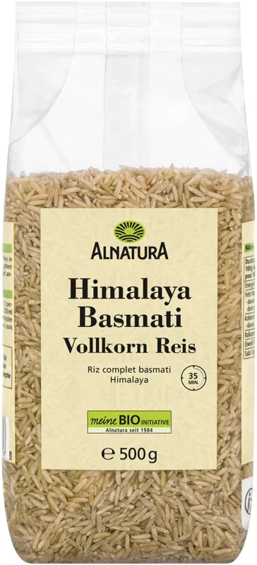 Alnatura BIO Basmati rýže hnědá