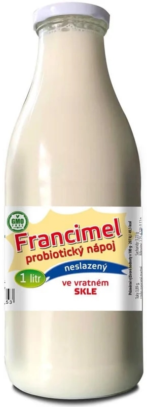 Farma rodiny Němcovy Francimel probiotický nápoj neslazený