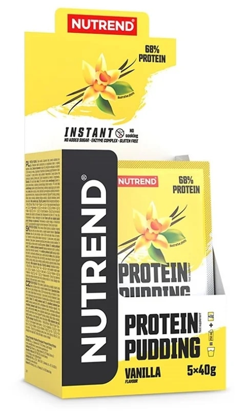 Nutrend Protein Pudding 5x40 g - vanilka