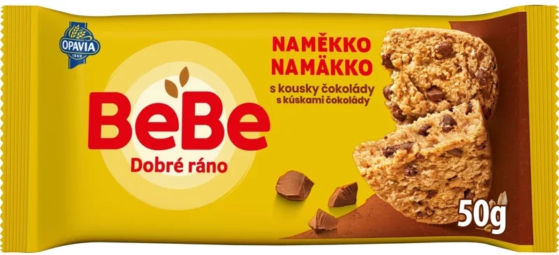 Opavia Cereální bochánek BeBe Dobré Ráno Naměkko s kousky čokolády