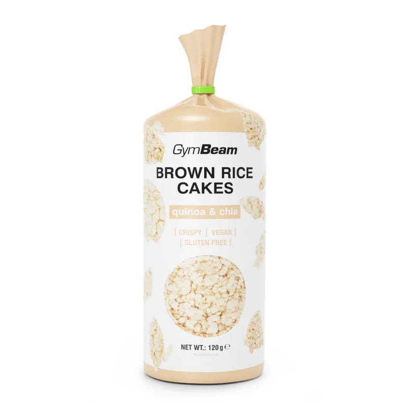 GymBeam Brown rice cakes quinoa a chia