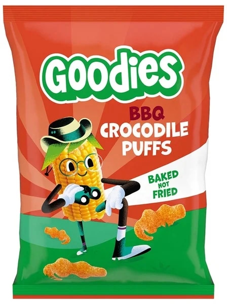 Goodies Křupky krokodýli BBQ