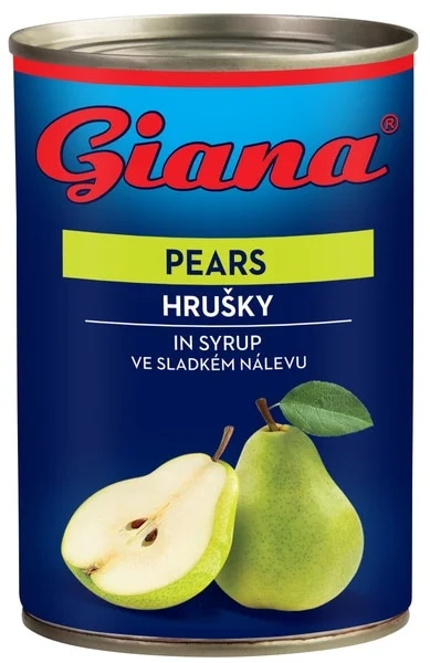 Giana Hrušky ve sladkém nálevu