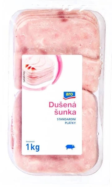 ARO Dušená šunka Standard plátky