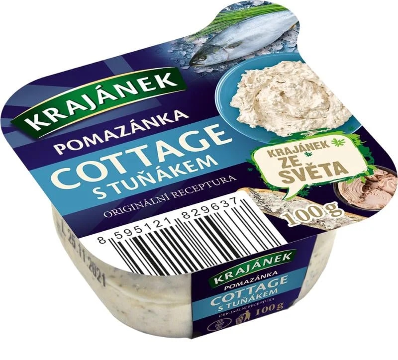 Krajánek Pomazánka cottage s tuňákem