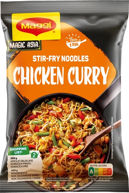 Maggi Nudle z pánve Kuře na kari