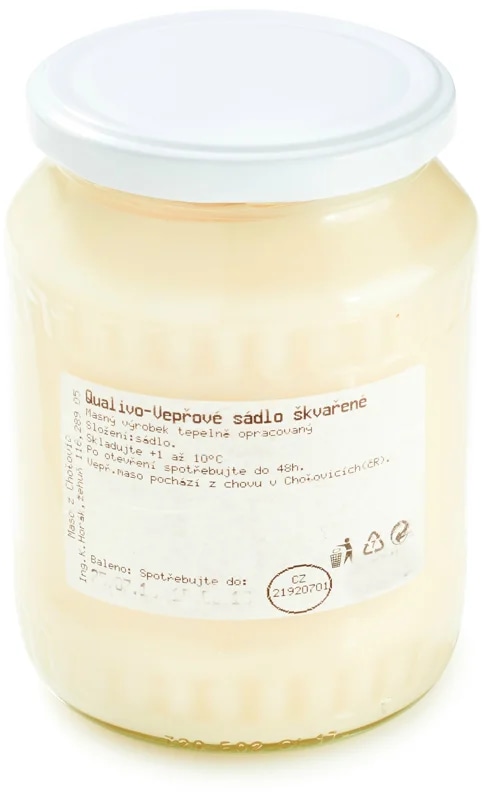Qualivo Vepřové sádlo škvařené