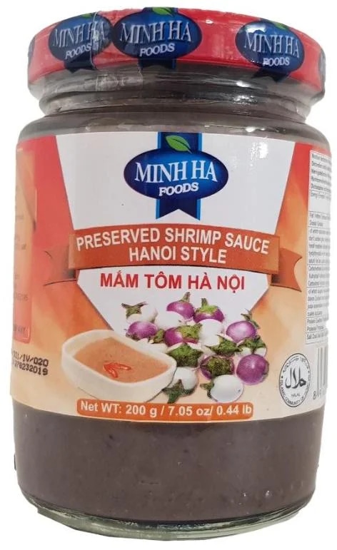 Minh Ha Kreveta ve slaném nálevu, omáčka styl Hanoj