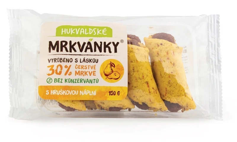 Hukvaldské mrkvánky s hruškovou náplní
