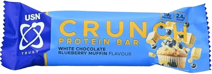 USN Trust Crunch - bílá čokoláda/borůvkový muffin