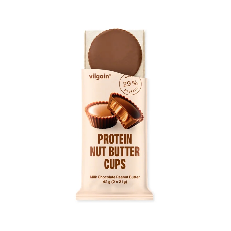 Vilgain Protein Nut Butter Cups – Arašídové máslo v mléčné čokoládě (2 x )