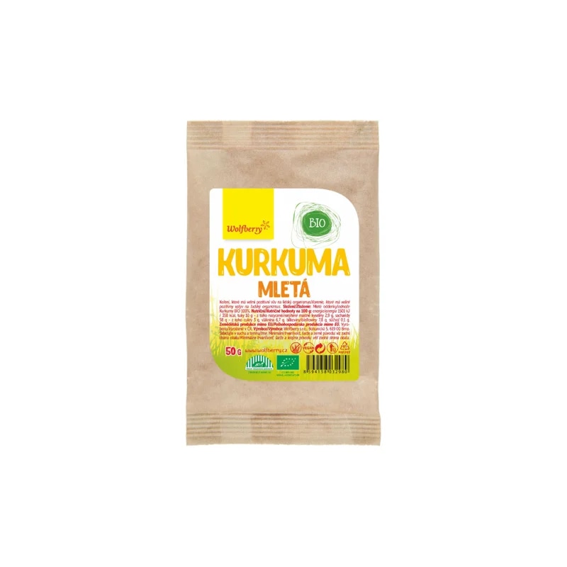 Wolfberry Kurkuma mletá BIO