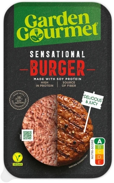Garden Gourmet Burger sensational vegan