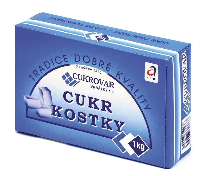 Cukrovar Vrbátky Cukr kostky