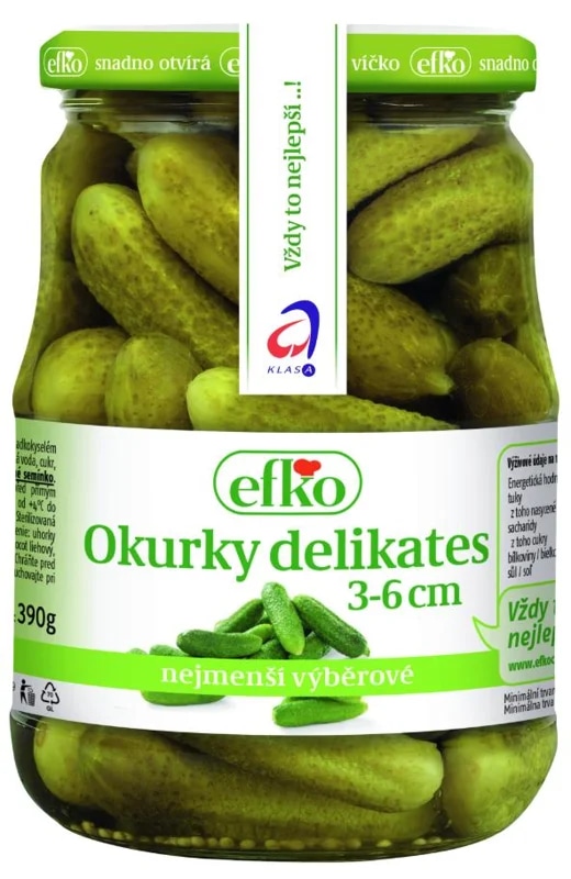 Efko Okurky delikates 3-6 cm