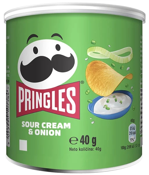 Pringles Smetana Cibule