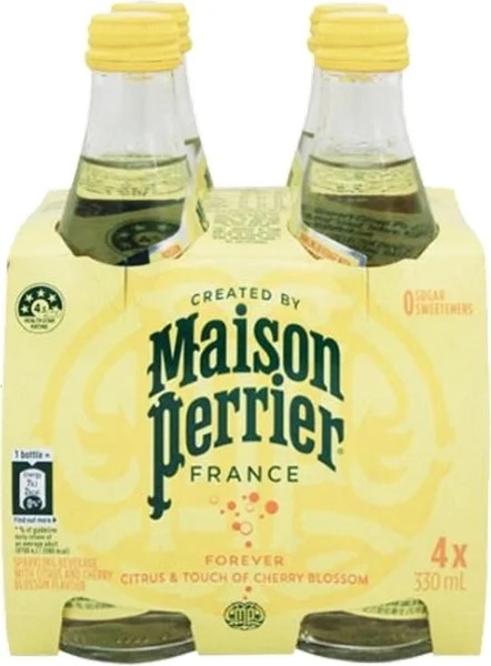 Perrier Maison Perrier Citrus & Cherry Blossom 4x330ml sklo