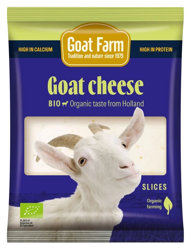 Goat Farm BIO kozí sýr plátky
