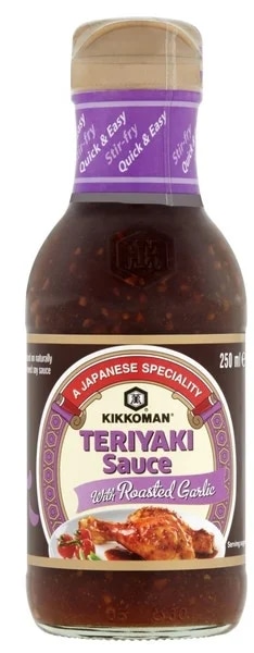 Kikkoman Teriyaki omáčka pečený česnek