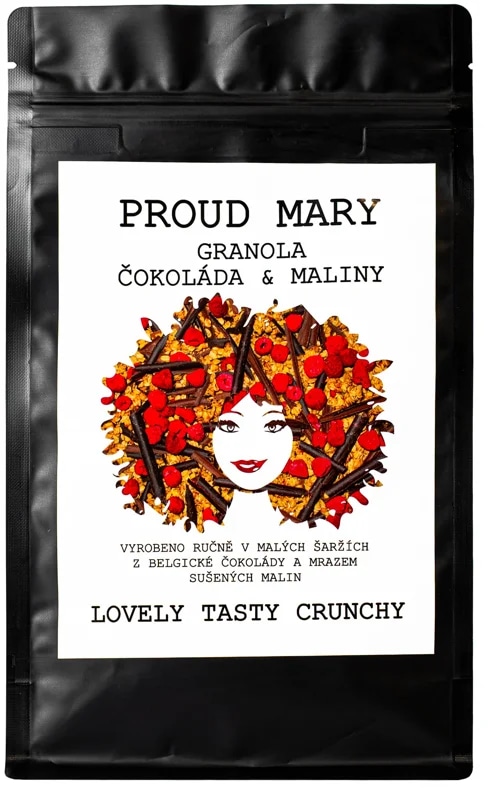 Proud Mary Maliny a hořká čokoláda granola