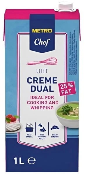 Metro Chef Dual Creme 25 %