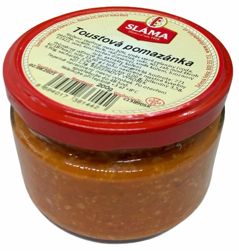Sláma Toustová pomazánka