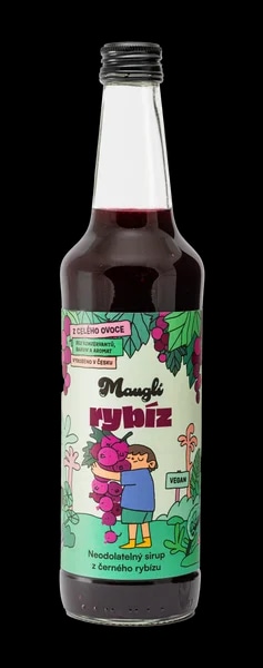 Mauglí Sirup Černý Rybíz