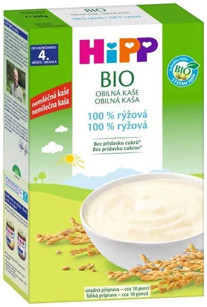 HiPP BIO Obilná kaše - 100% rýžová