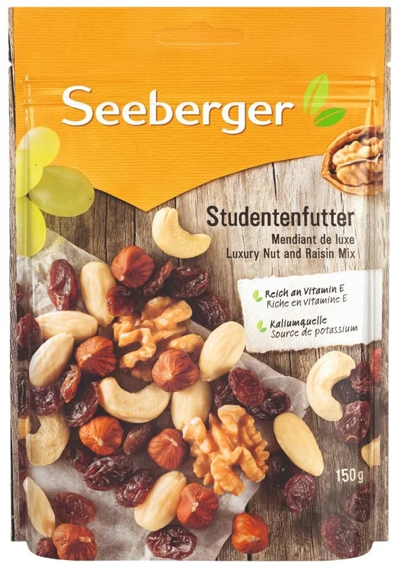 Seeberger Luxusní směs ořechů a rozinek