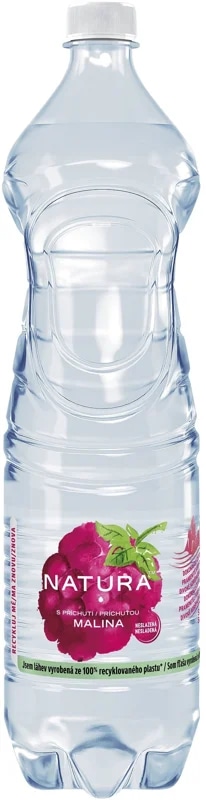 Natura Ochucená pramenitá voda malina