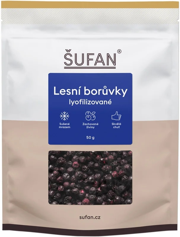 Šufan Borůvky lesní lyofilizované