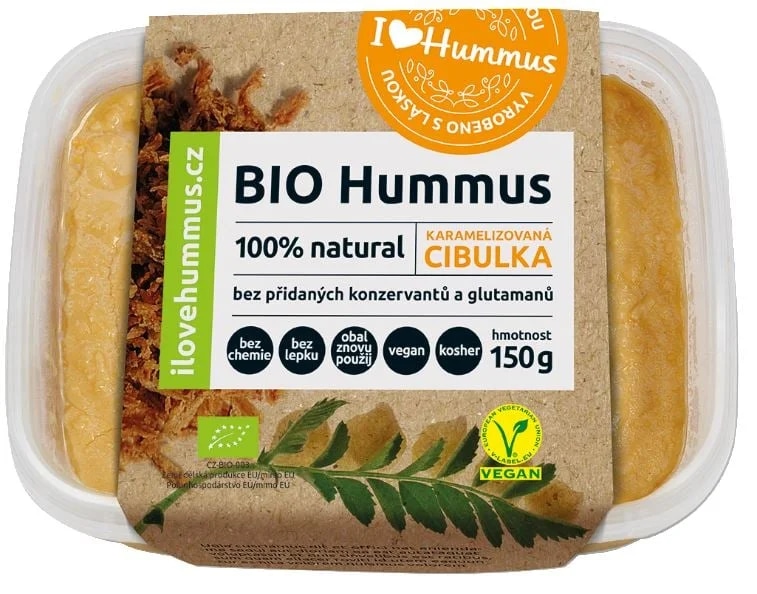 I love Hummus BIO Hummus s karamelizovanou cibulkou