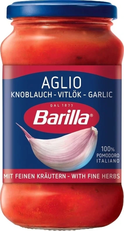 Barilla Sugo Aglio rajčatová omáčka s česnekem