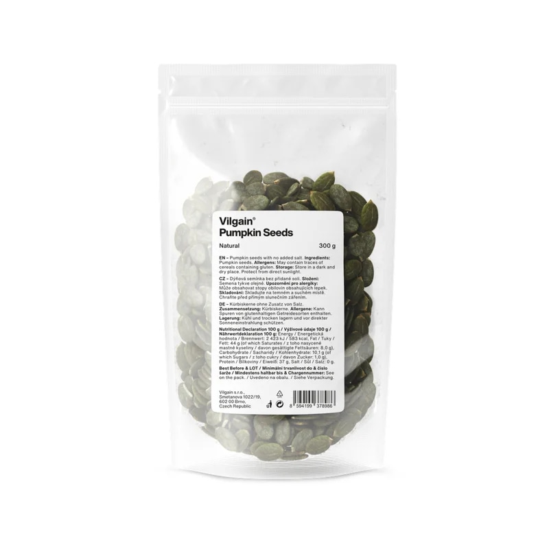 Vilgain Dýňová semínka natural