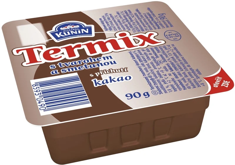 Mlékárna Kunín Termix s příchutí kakao