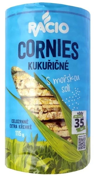 Racio Cornies Kukuřičné chlebíčky s mořskou solí