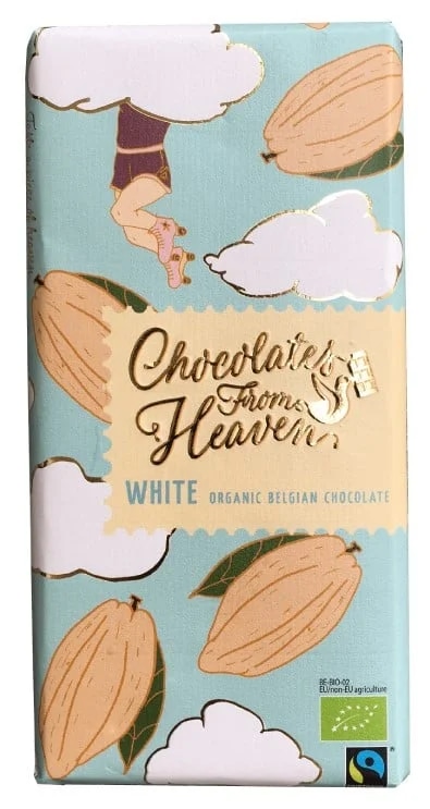 Chocolates From Heaven BIO Bílá čokoláda 32%