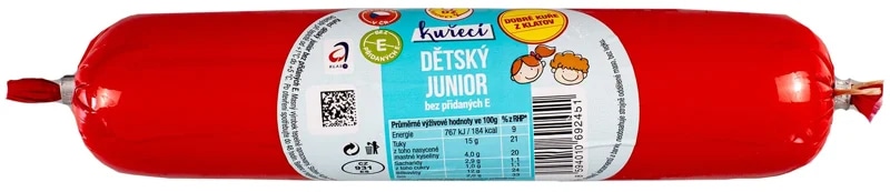 DZ Klatovy Kuřecí dětský junior bez přidaných E