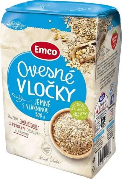 ječné vločky