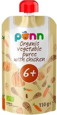 Salvest Põnn BIO Kapsička kuřátko se zeleninovým pyré